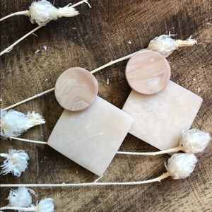 Handmade earrings in the style Brittany